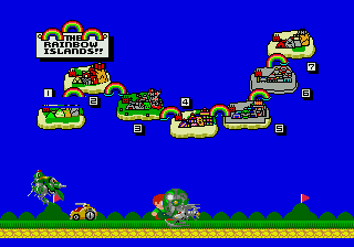 Rainbow Islands Extra screenshot 4 for Sega Mega Drive